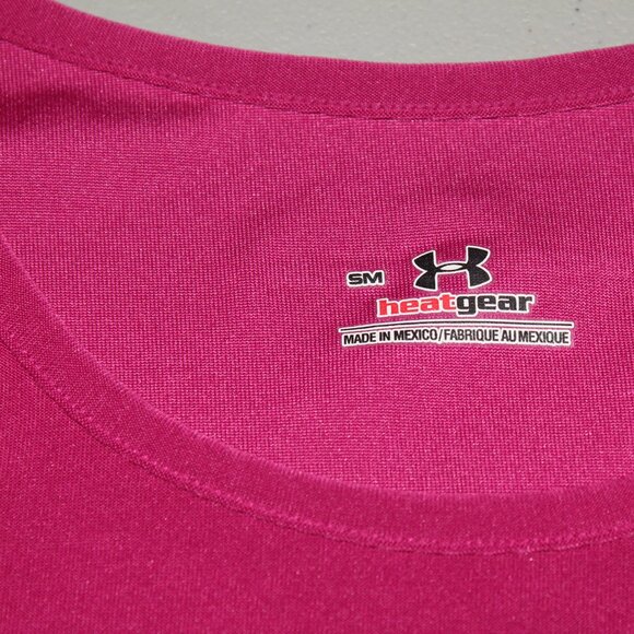 Pink Under Armour Top Size Small - Picture 3 of 5